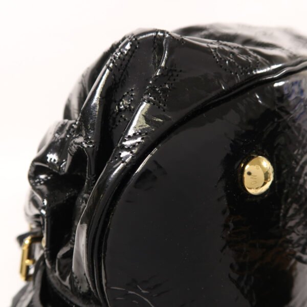 Louis Vuitton Black Mahina Surya L Shoulder Bag