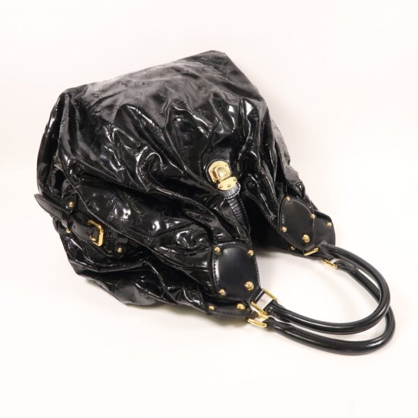 Louis Vuitton Black Mahina Surya L Shoulder Bag