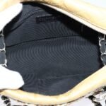 Chanel Camera Case Woven Stitch Patent Chain Bag