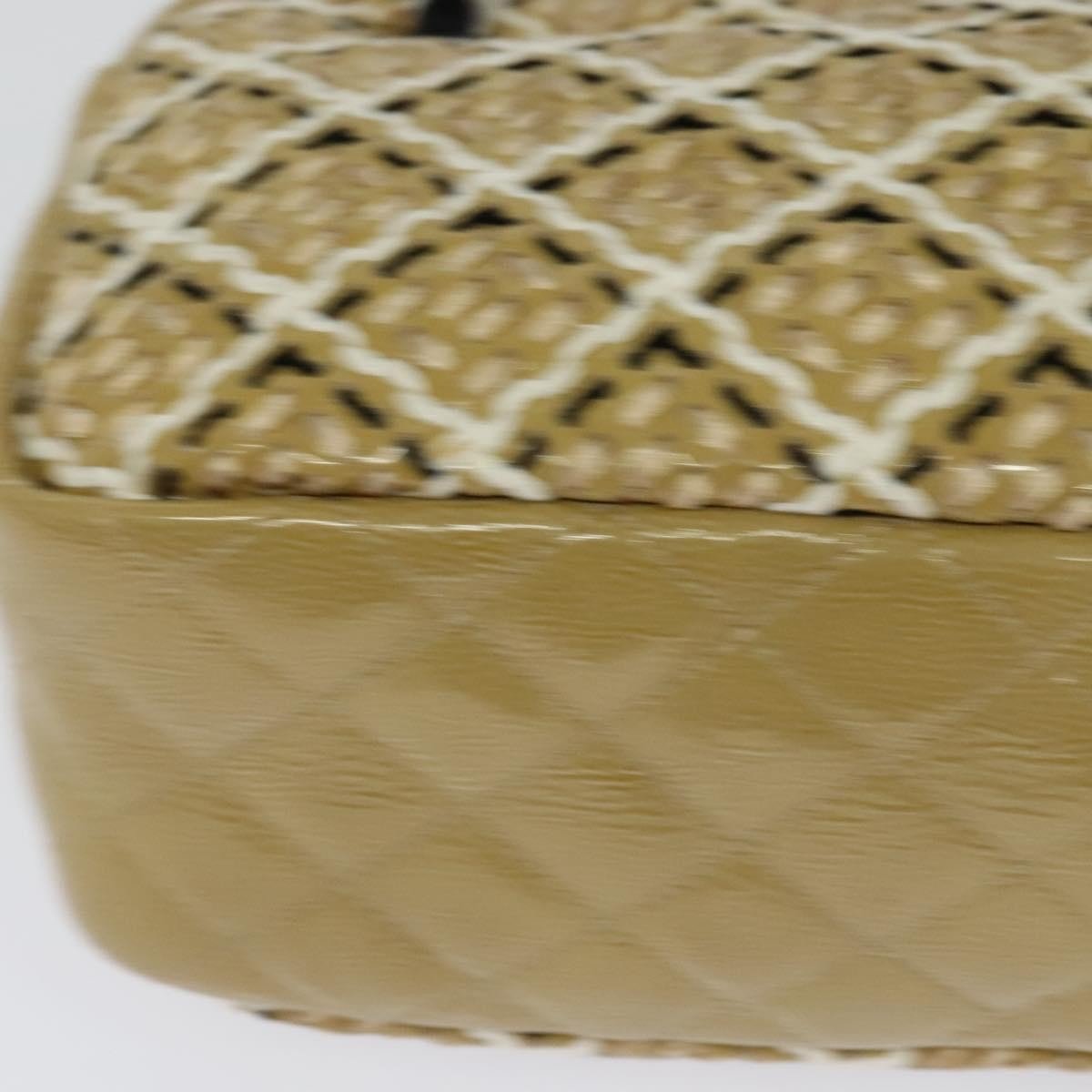 Chanel Camera Case Woven Stitch Patent Chain Bag - Image 12