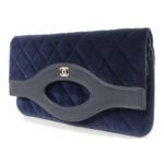Chanel Royal Blue Velvet 31 Bag