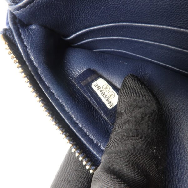 Chanel Royal Blue Velvet 31 Bag