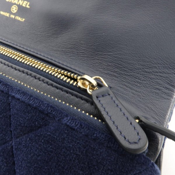 Chanel Royal Blue Velvet 31 Bag