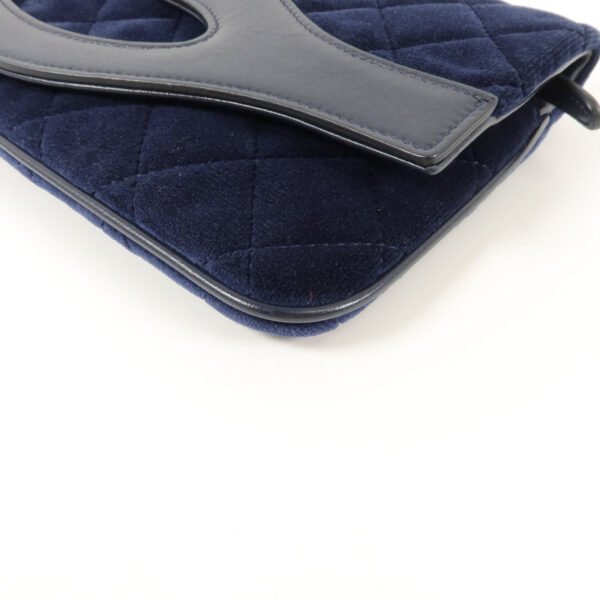 Chanel Royal Blue Velvet 31 Bag