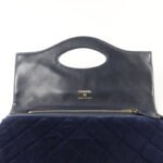 Chanel Royal Blue Velvet 31 Bag