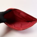 Chanel Red CC Calfskin Clutch