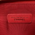 Chanel Red CC Calfskin Clutch