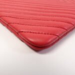 Chanel Red CC Calfskin Clutch