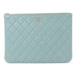 Chanel Blue CC Pouch
