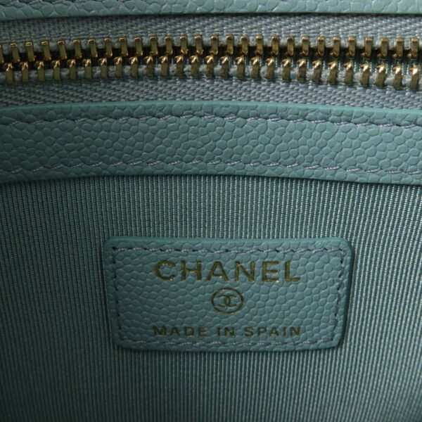 Chanel Blue CC Pouch