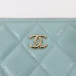Chanel Blue CC Pouch