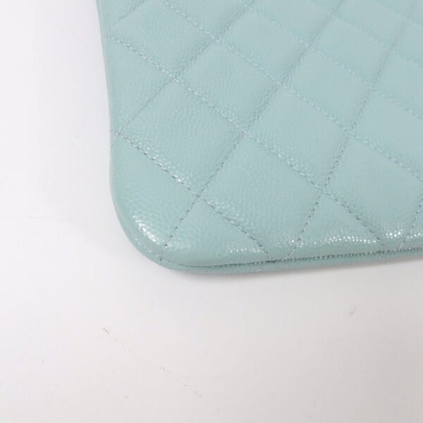 Chanel Blue CC Pouch