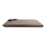 Chanel Black Camelia Lambskin Clutch