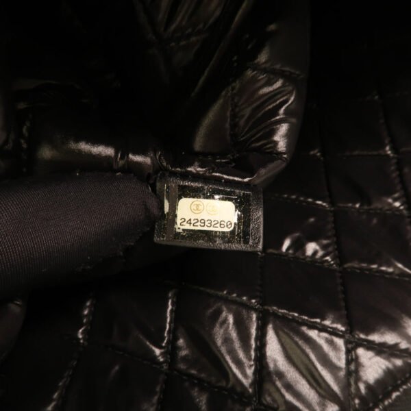 Chanel Black Camelia Lambskin Clutch