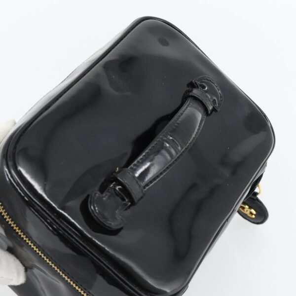 Chanel Black Vintage Timeless Cosmetic Case