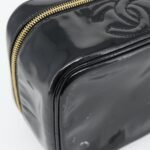 Chanel Black Vintage Timeless Cosmetic Case