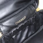 Chanel Black Vintage Timeless Cosmetic Case