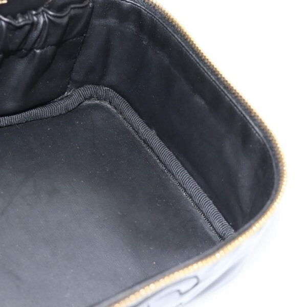 Chanel Black Vintage Timeless Cosmetic Case
