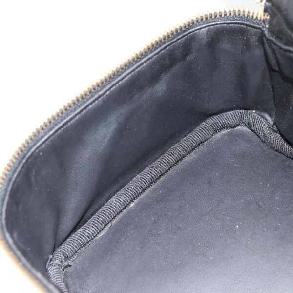 Chanel Black Vintage Timeless Cosmetic Case
