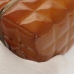 Chanel Brown Patent Rubik's Cube Wristlet