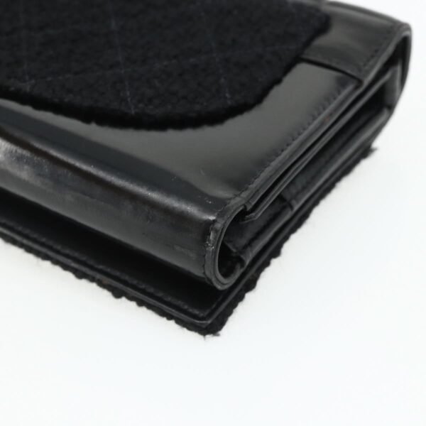 Chanel Black Cameilia Flap Clutch