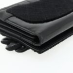 Chanel Black Cameilia Flap Clutch
