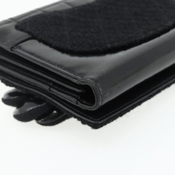 Chanel Black Cameilia Flap Clutch