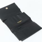 Chanel Black Cameilia Flap Clutch