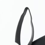 Chanel Black Cameilia Flap Clutch