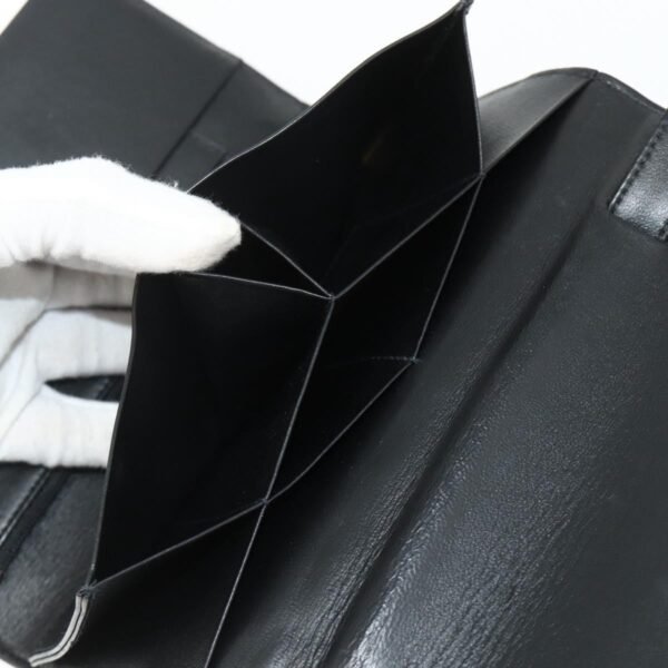 Chanel Black Cameilia Flap Clutch