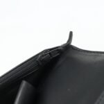Chanel Black Cameilia Flap Clutch