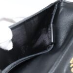 Chanel Black Cameilia Flap Clutch