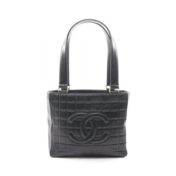 Chanel Black Chocolate Bar Tote bag