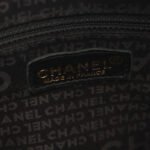 Chanel Black Chocolate Bar Tote bag