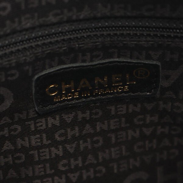 Chanel Black Chocolate Bar Tote bag