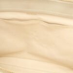 Chanel White Matelassé Chain Shoulder Bag