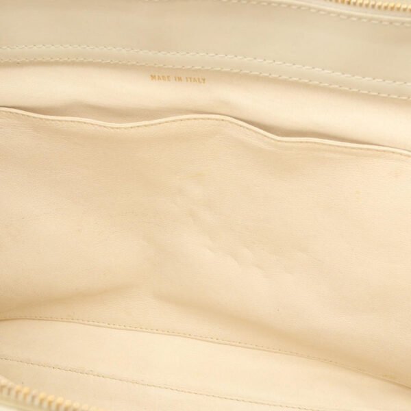 Chanel White Matelassé Chain Shoulder Bag