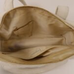 Chanel White CC Stitch Handbag