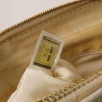 Chanel White CC Stitch Handbag