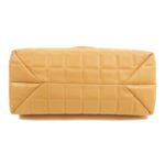 Chanel Yellow CC Lambskin Handbag