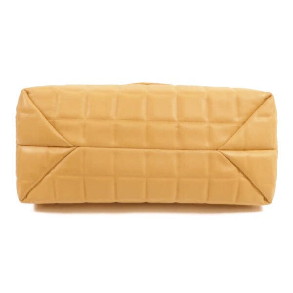 Chanel Yellow CC Lambskin Handbag