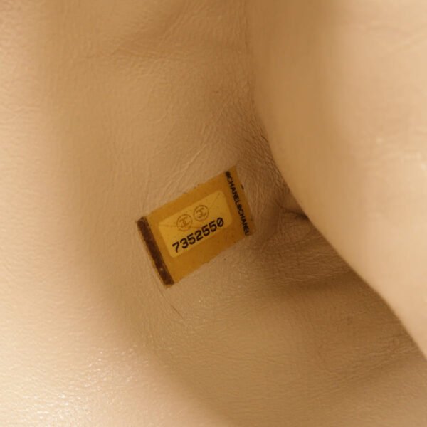 Chanel Yellow CC Lambskin Handbag