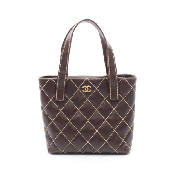 Chanel Brown Wild Stitch Tôte Bag