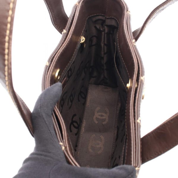 Chanel Brown Wild Stitch Tôte Bag