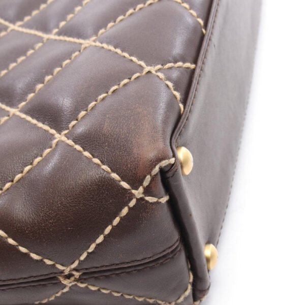 Chanel Brown Wild Stitch Tôte Bag
