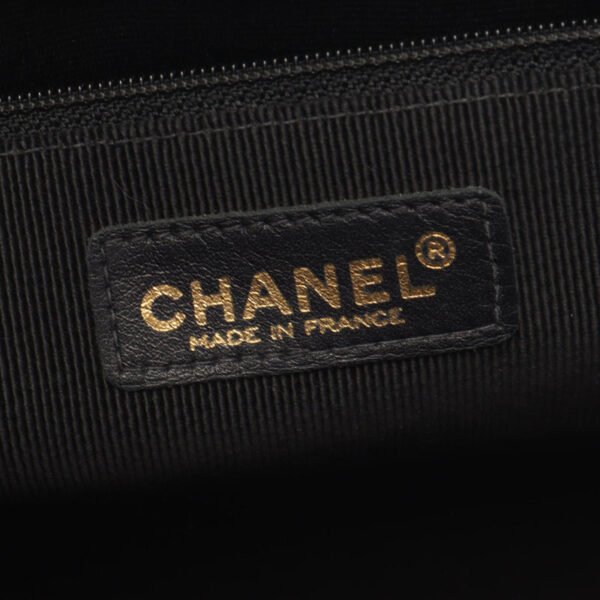 Chanel Black Wild Stitch Chain Shoulder Bag