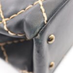 Chanel Black Wild Stitch Chain Shoulder Bag