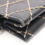 Chanel Black Wild Stitch Chain Shoulder Bag
