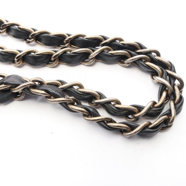 Chanel Black Wild Stitch Chain Shoulder Bag