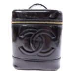 Chanel Black Vintage Vanity Case